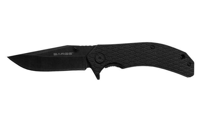 Knives Sarge Knives Ready Series SARGE SHADOW - STONEWASHED SWIFT ASSIST FOLDER